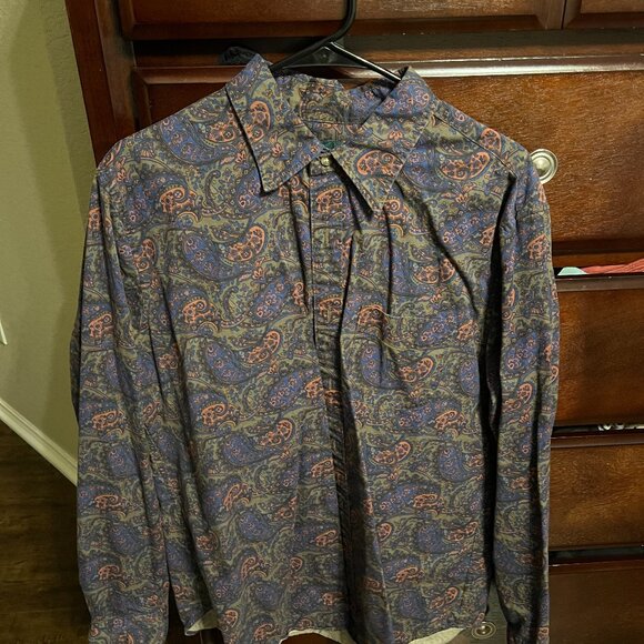 J. Crew Paisley Western Shirt - Picture 1 of 4